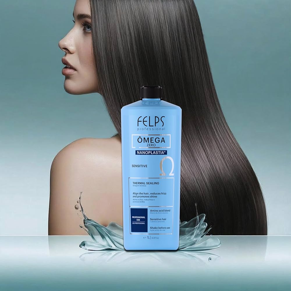 Alisado Organico Omega Zero Nanoplastia Sensitive 1 Litro