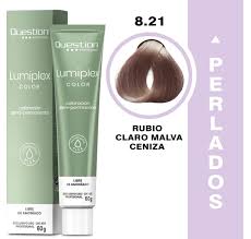 Lumiplex | Demi Permanente con Plex | 821 Rubio Perlado Medio